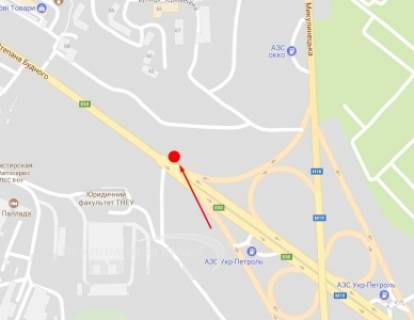 Билборд A в Тернополе, 3х6  С. Будного схема