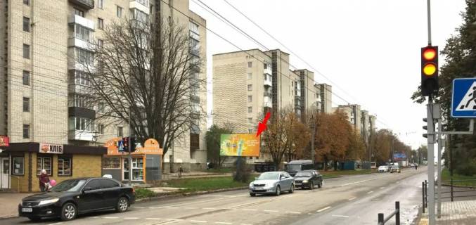 Билборд B в Тернополе, 3х6  Л. Українки фото 1