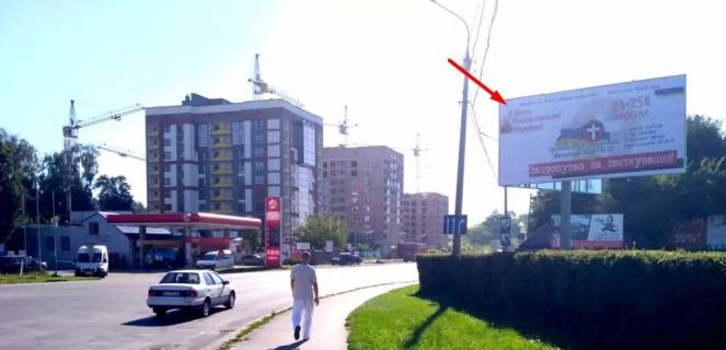 Билборд A в Тернополе, 3х6  Протасевича фото 1