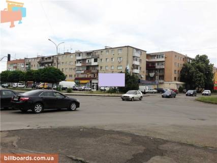 Білборд, Бігборд (Борд)  A у Берегово вул.Грушевського-Заньковецької (перехрестя) -на Капушанська Фото 1