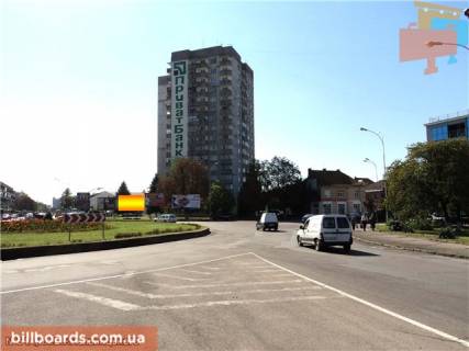 Білборд, Бігборд (Борд)  B у Берегово вул.Собранецька, 190-в'їзд КПП "Ужгород" (Словаччина) -до центру Фото 1