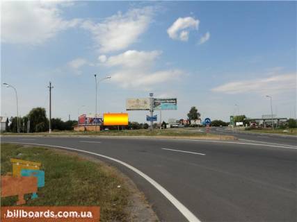 Білборд, Бігборд (Борд)  A у Берегово вул.Гагаріна, трансп.кільце, АЗС ОККО, в'їзд зі сторони м.Мукачево, напрям.-вул.Гагаріна Фото 1