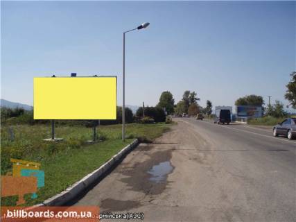 Білборд, Бігборд (Борд)  B у Берегово вул.Червоноармійська (АЗС), виїзд з міста в сторону с.Буштіно, м.Хуст Фото 1