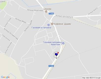 Билборд  в Мелитополе схема
