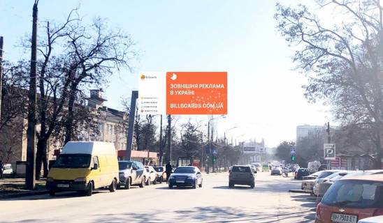 Билборд B в Одессе Воробьева 5/1 (Гусак) фото 1