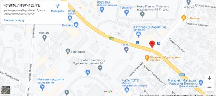Призма B в Одессе Грушевского - ул.Воробьева (Призма) - 499557 схема