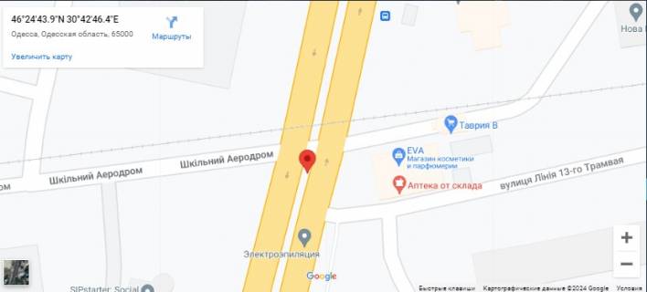 Призма A в Одессе Маршала Жукова пр-т - ТЦ"Экспострой" ПРИЗМА ( в центр) - 499565 схема