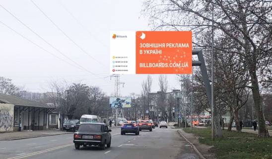 Білборд, Бігборд (Борд)  A у Одесі Малиновського - пров.Хвойний (ГУСАК) Фото 1