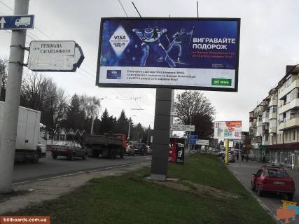 Билборд A в Луцке, 3*6  вул. Рівненська, 109 фото 1