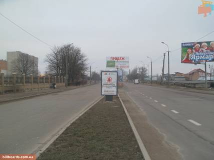 Ситилайт A в Луцке вул. К.-Карого (навпроти АС"Сафрон") фото 1