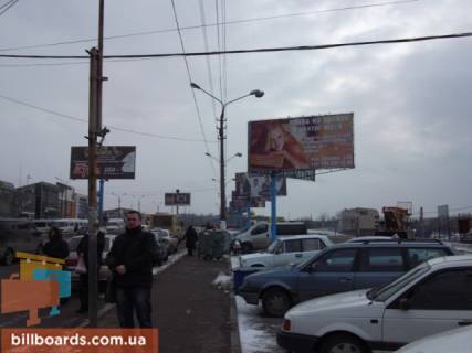 Билборд A в Черновцах, 6x3  Калинівський ринок 6 фото 1