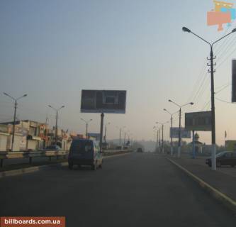 Билборд B в Черновцах, 6x3  Калинівська (виїзд з Калин.р.) фото 1