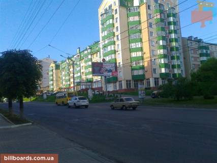 Билборд A в Черновцах, 6x3  Червоноармійська- Канівська фото 1