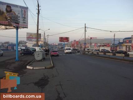 Билборд B в Черновцах, 6x3  Калинівський ринок 5 фото 1