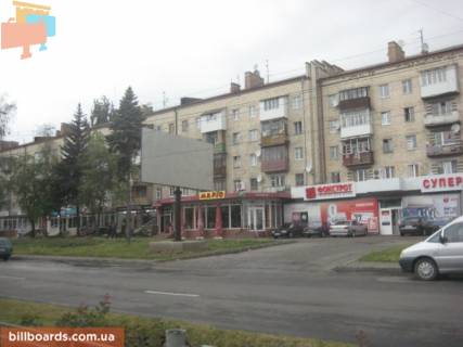Билборд A в Черновцах, 6x3  пр.Незалежності(біля Фокстроту) фото 1