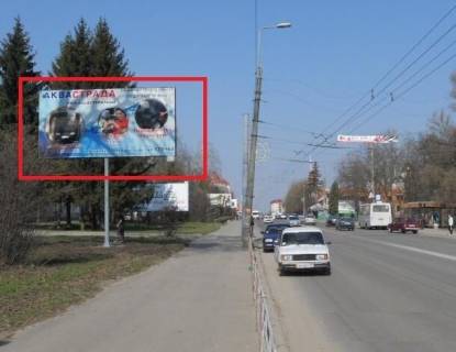 Билборд B в Тернополе, 3х6  вул. С. Бандери навпроти "Літака" фото 1
