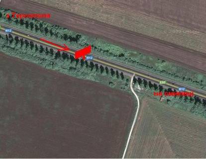 Билборд A в Тернопільських трасах, 3х6  Хмельницька траса 5 А (з міста) схема