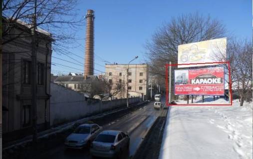 Билборд A в Тернополе, 3х6  вул. Б. Хмельницького - 20 м за зупинкою ж/д вокзал фото 1