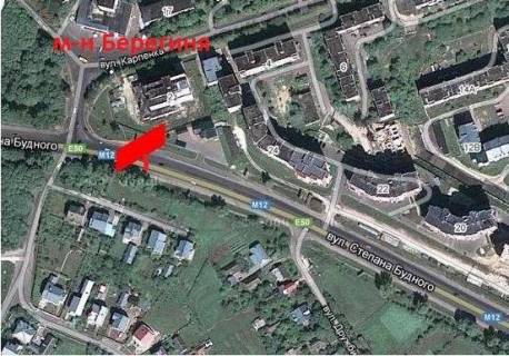 Билборд A в Тернополе, 3х6  вул. С. Будного - поворот с. Петрики на підйомі схема