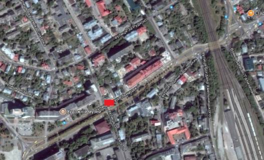 Билборд A в Тернополе, 3х6  вул. Крушельницької схема