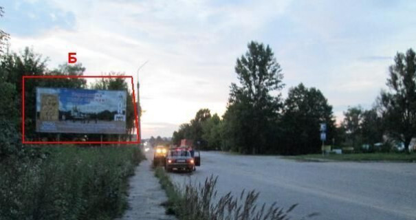 Билборд B в Тернополе, 3х6  вул. Бродівська Б (з міста) фото 1