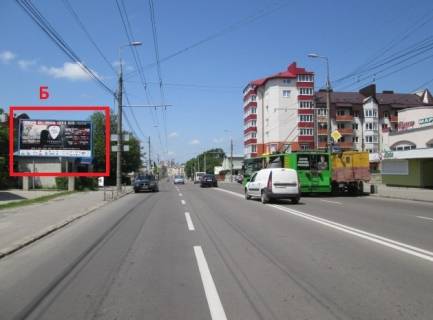 Билборд B в Тернополе, 3х6  вул.С.Бандери- навпроти супермаркету КИЇВ фото 1