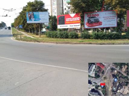 Білборд, Бігборд (Борд)  A у Тернополі, 3х6  вул. Живова - поворот на вул. Микулинецька 2-й Фото 1