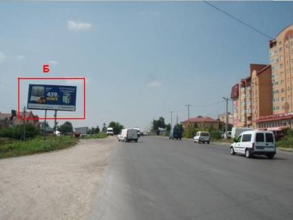 Билборд B в Тернополе, 3х6  вул. С. Будного - м-н "Білий Лебідь" - ринок Західний фото 1