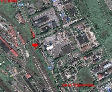 Билборд A в Тернополе, 3х6  вул. Бродівська А (в місто) схема