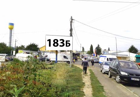 Билборд B в Ужгороде, 3x6  вул. О.Блистіва (ринок Краснодонців) фото 1
