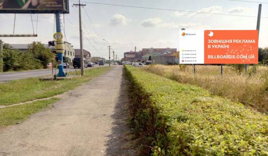 Білборд, Бігборд (Борд)  A у Мукачеві, 3x6  вул. Данила-Галицького Фото 1