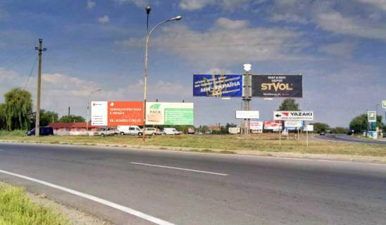 Билборд A в Ужгороде, 3x6  вул. Гагаріна-Об'їзна (кільцева) фото 1