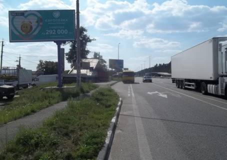 Билборд B в Стоянке, 6x3  Житомирская тр., светофор,из Киева фото 1