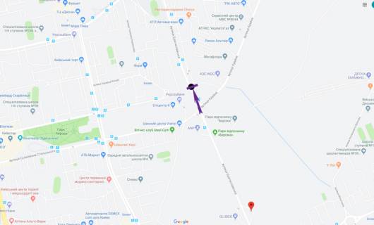 Призма A в Киеве вул. Братиславська,48-Б, напроти Епіцентра - 298959 схема