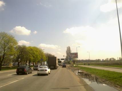 Білборд, Бігборд (Борд)  A у Києві, 6x3  Кільцева дорога, поворот на Ринок Столичний Фото 1