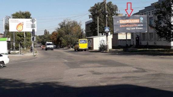 Билборд A в Кропивницкий (Кировоград), 3x6  вул. Степняка Кравчинського (ринок) фото 1