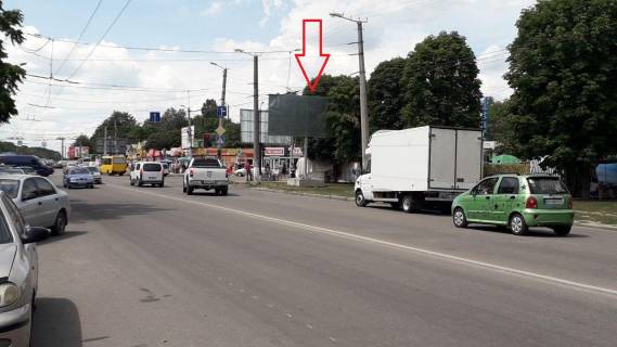 Билборд A в Кропивницкий (Кировоград) вул. Є.Тельнова-вул.Вокзальна (ст.Автовокзал, ринок "Черемушки") фото 1