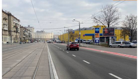 Скроллер A в Днепр (Днепропетровск), 3,14х2,32  Курчатова вул., 4 - Майдан Озерний (колишня Боброва) вул. - 218418 фото 1