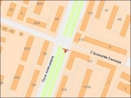 Призматрон, Призма Р/П у Дніпро (Дніпропетровськ), 3х6  Поля пр. - Стромцова ул., в центр - 218233 схема