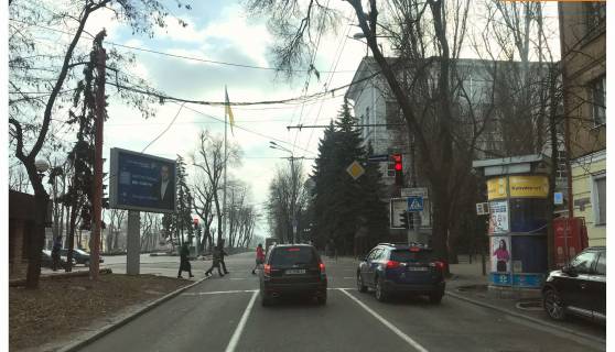 Скролер, Скрол A у Дніпро (Дніпропетровськ), 3,14х2,32  Яворницького ін. - Гончара вул., В сторону Гагаріна пр. - 218328 Фото 1