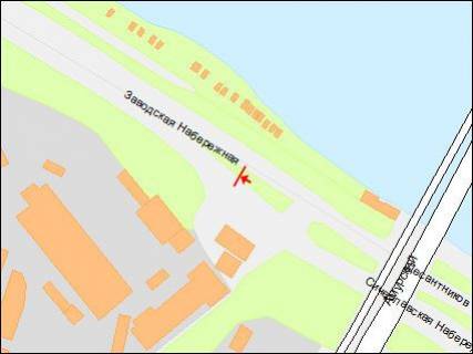 Бэклайт A в Днепр (Днепропетровск), 4х8  Січеславська Набережна вул., 3д, Амурський міст, з центру схема