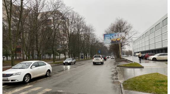 Билборд A в Днепр (Днепропетровск), 3х6  Орлика пр., 15 - Богдана Хмельницького пр. фото 1
