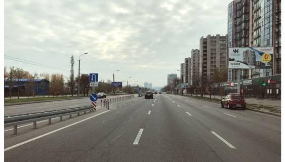 Билборд A в Днепр (Днепропетровск), 3х6  Набережна Перемоги вул., 40А, з центру фото 1