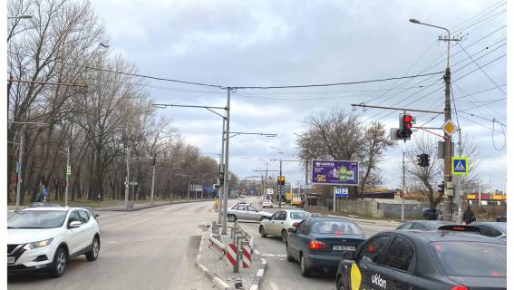 Призма A в Днепр (Днепропетровск), 3х6  Запорізьке шосе - Генерала Пушкіна вул., в сторону  Хмельницького пр. - 218196 фото 1