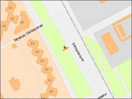 Билборд A в Днепр (Днепропетровск), 3х6  Запорізьке шосе, 60 - Панікахи вул., з центру схема