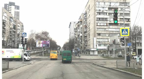 Призма Р/П в Днепр (Днепропетровск), 3х6  Олександра Поля (Кірова) пр. - Володимира Антоновича (Свердлова) вул., из центра - 218209 фото 1