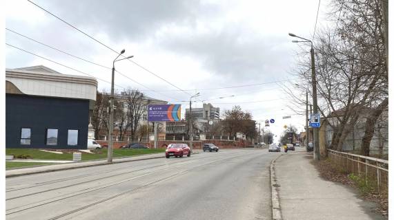 Билборд B в Днепр (Днепропетровск), 3х6  Чернишевського вул., 29 - Гоголя вул. фото 1