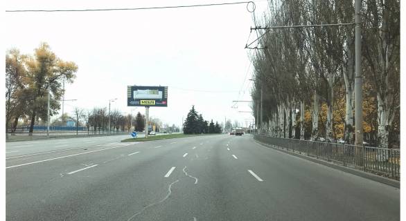 Билборд Р/П в Днепр (Днепропетровск), 3х6  Заводська Набережна вул., 4 - Червоний Камінь вул., в центр фото 1