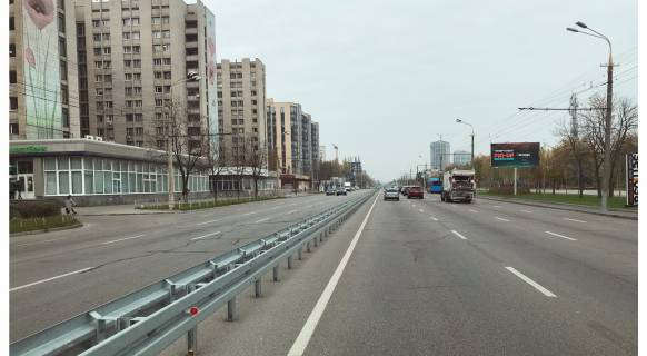 Билборд A в Днепр (Днепропетровск), 3х6  Набережна Перемоги вул., 44/1, в центр фото 1