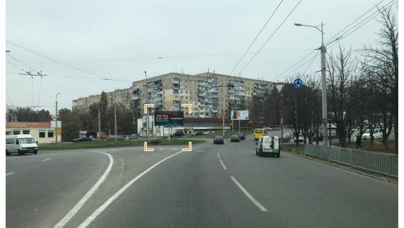 Билборд Р/П в Днепр (Днепропетровск), 3х6  Панікахи вул., 18, в центр фото 1